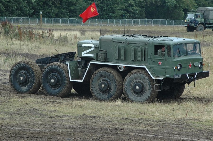 Маз 537 trumpeter