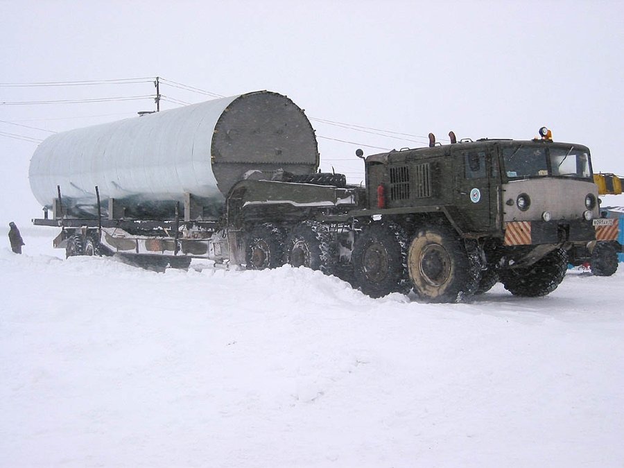 Маз 537 trumpeter