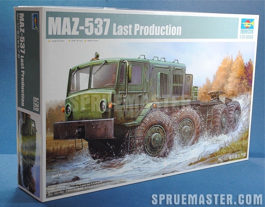 Маз 537 trumpeter