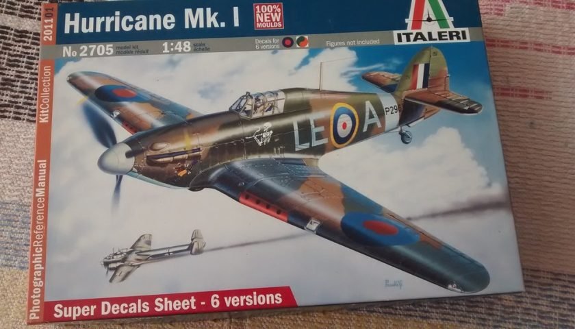 Artigo do Leitor: HAWKER HURRICANE MKI 1/48 Italeri # 2705