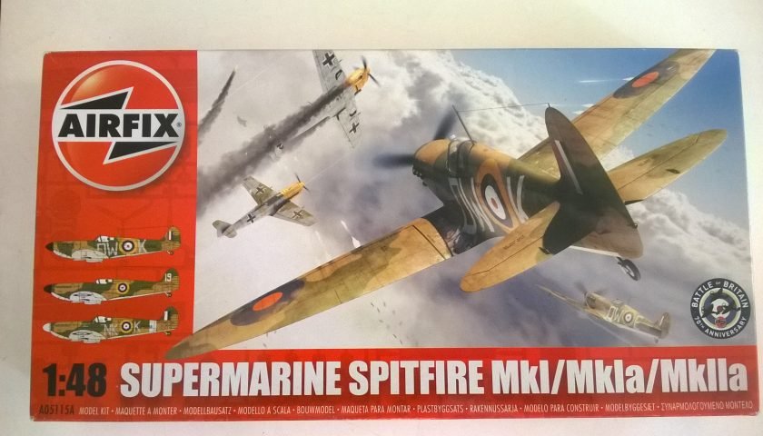 Artigo do Leitor: SUPERMARINE SPITFIRE – AIRFIX 1/48